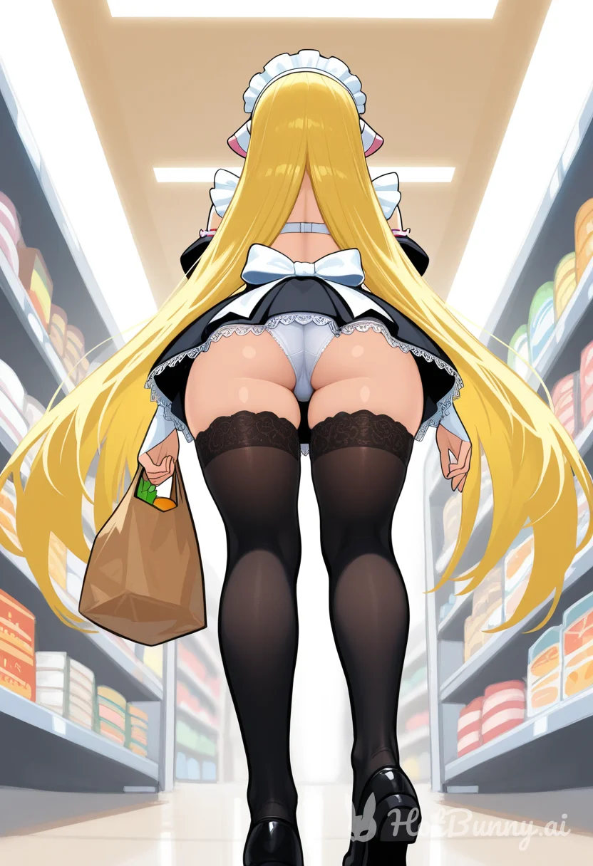 Maid Blonde Ai Hentai