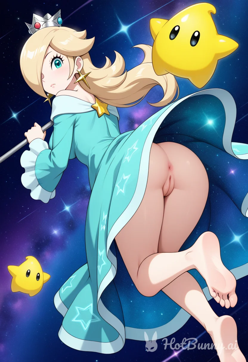 Rosalina and Luma Ai Hentai