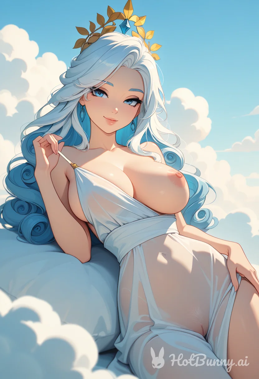 Goddess Aura, in all her glory.