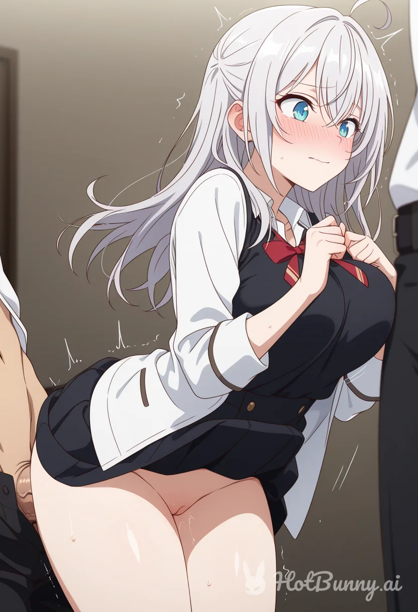 Threesome Schoolgirl Ai Hentai