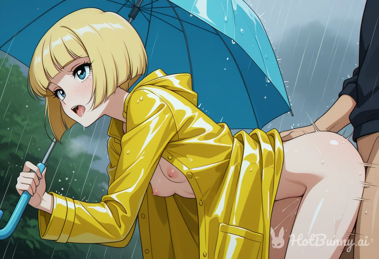 Doggystyle Blonde Ai Hentai