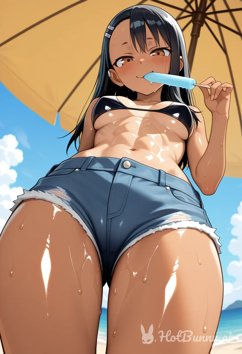 Ebony Swimsuit Ai Hentai