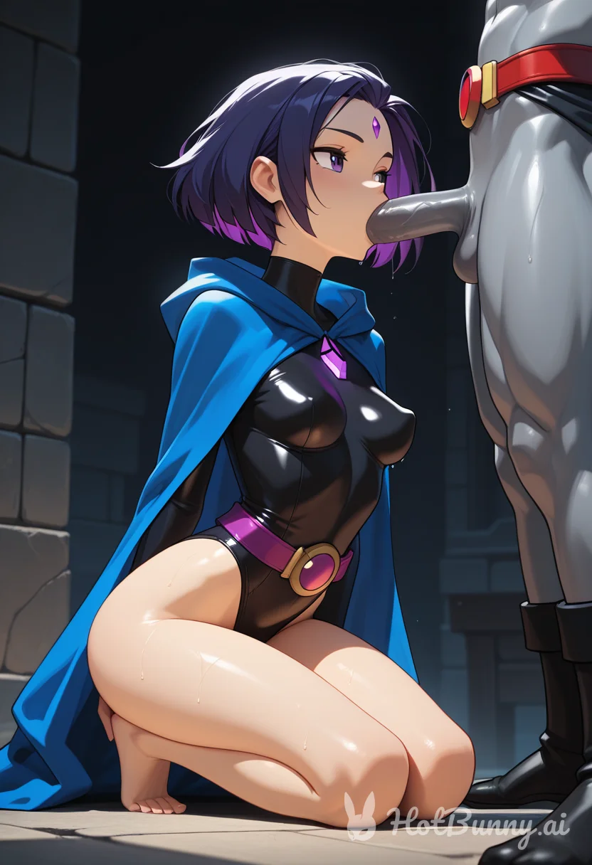Raven Blowjob Ai Hentai