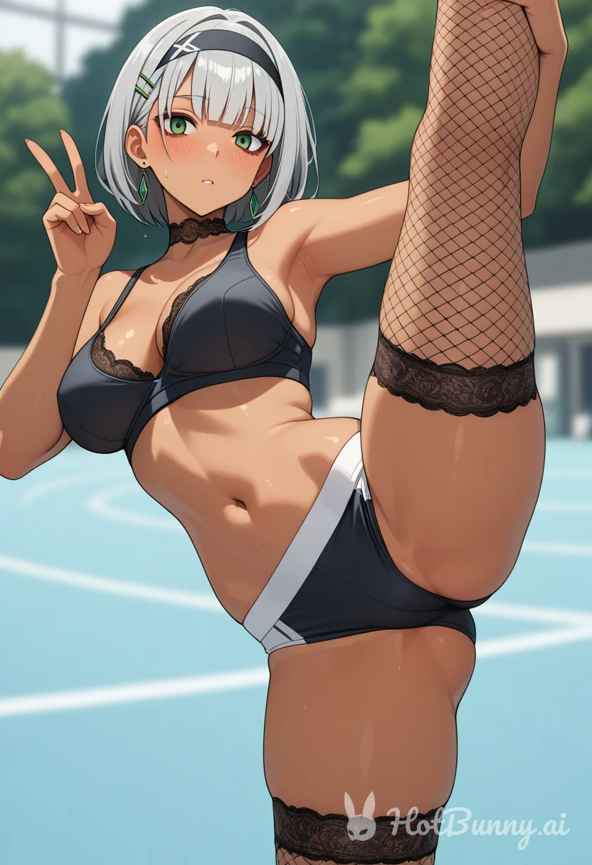 Lingerie Ebony Ai Hentai