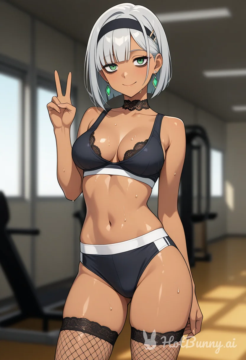 Ebony Lingerie Ai Hentai