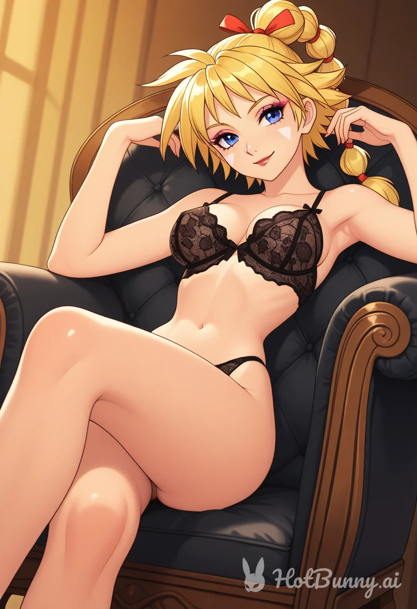 Lingerie Blonde Ai Hentai