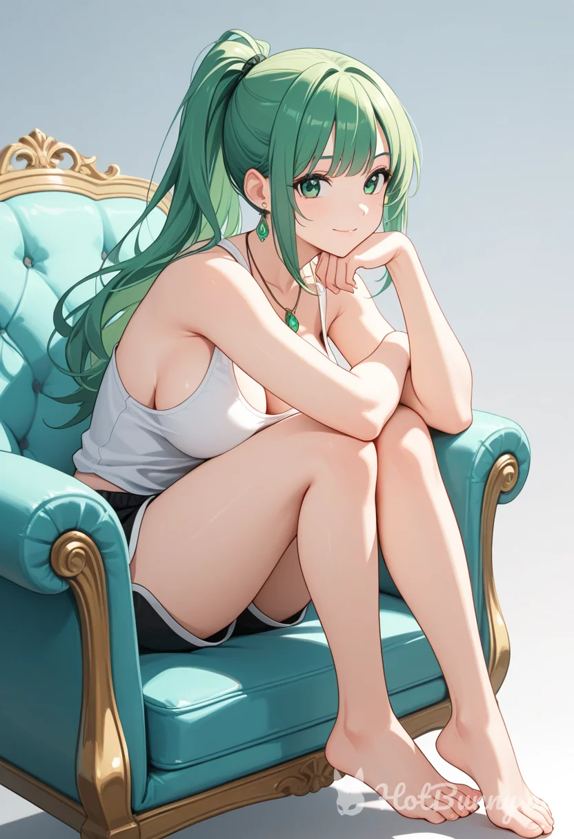 Green Hair Girl