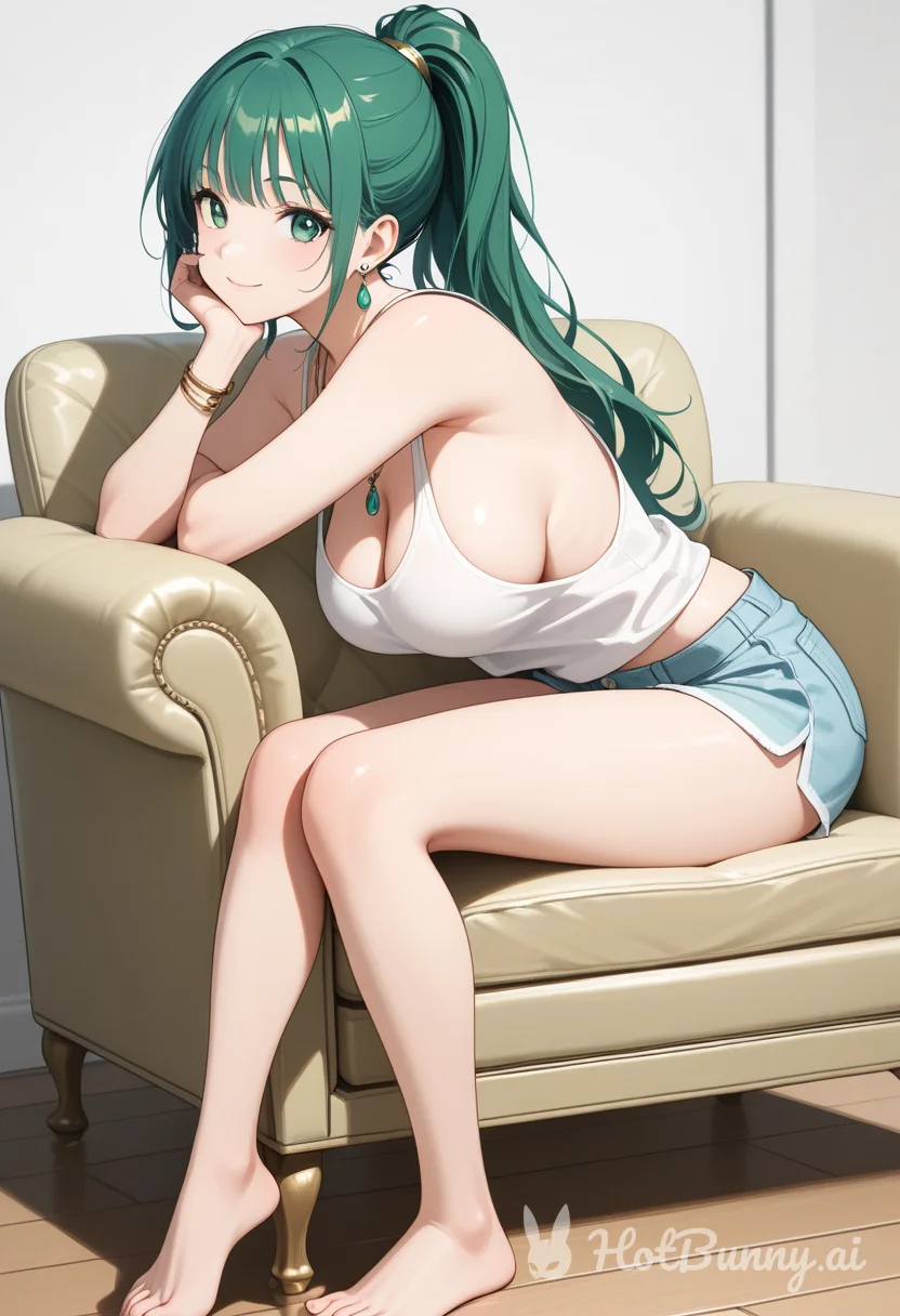 Green Hair Girl