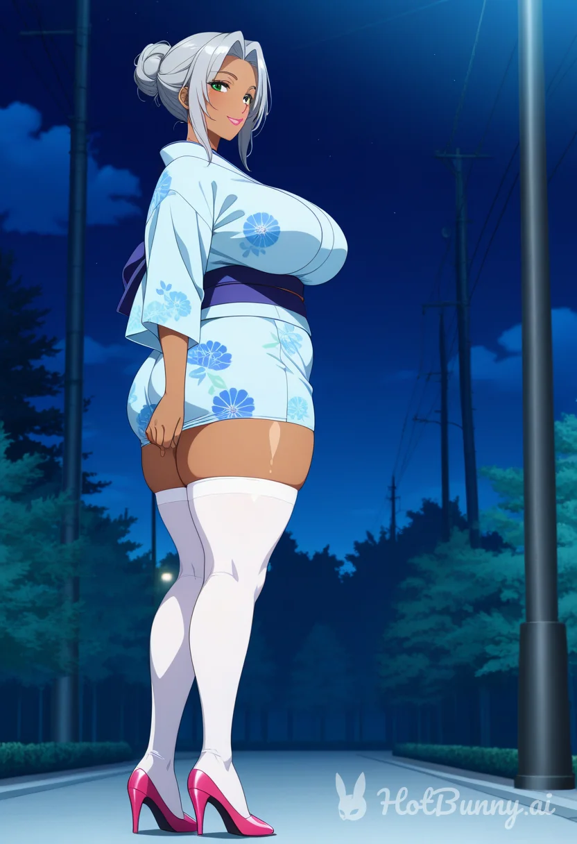 Night walk before bed