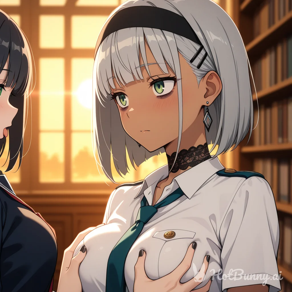 Lesbian Ebony Schoolgirl Ai Hentai