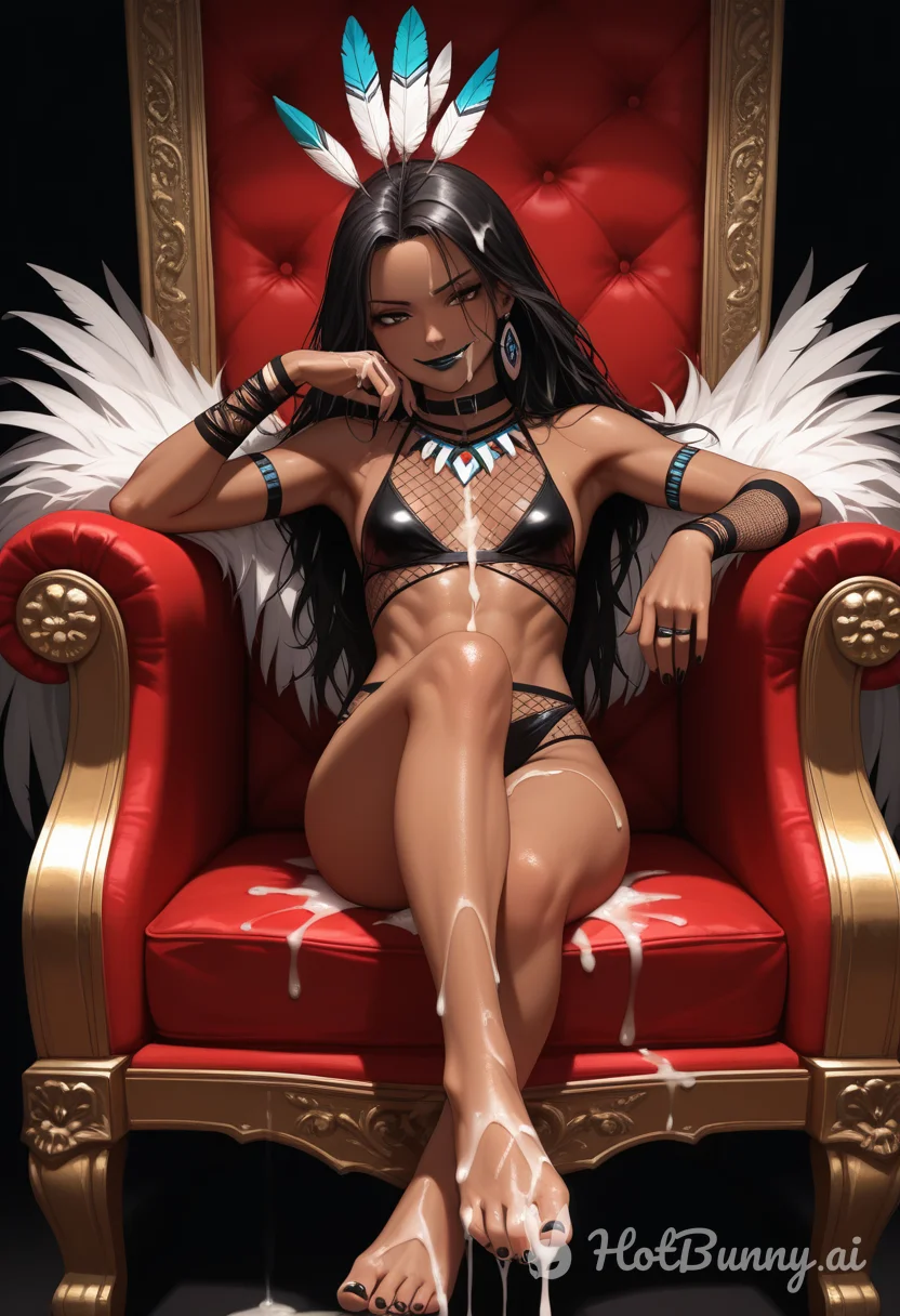 Bukkake Ebony Swimsuit Ai Hentai