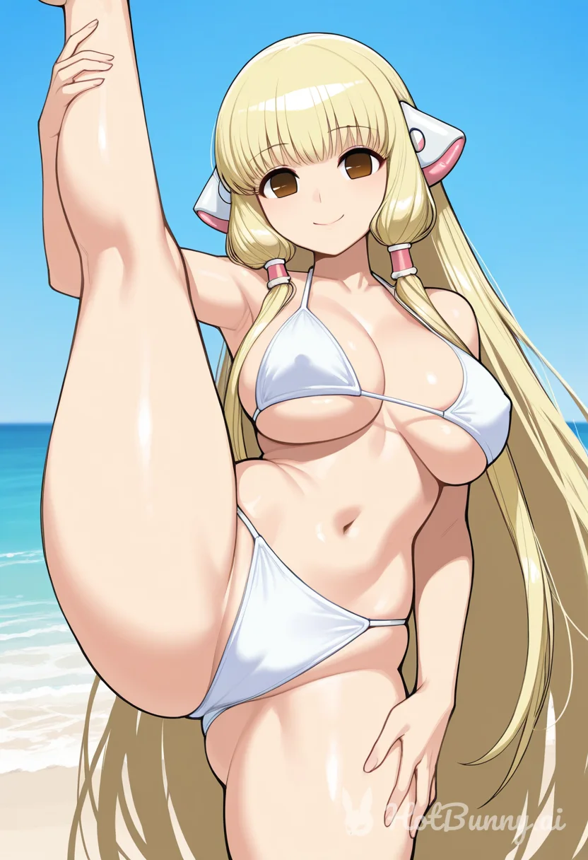 Swimsuit Blonde Ai Hentai
