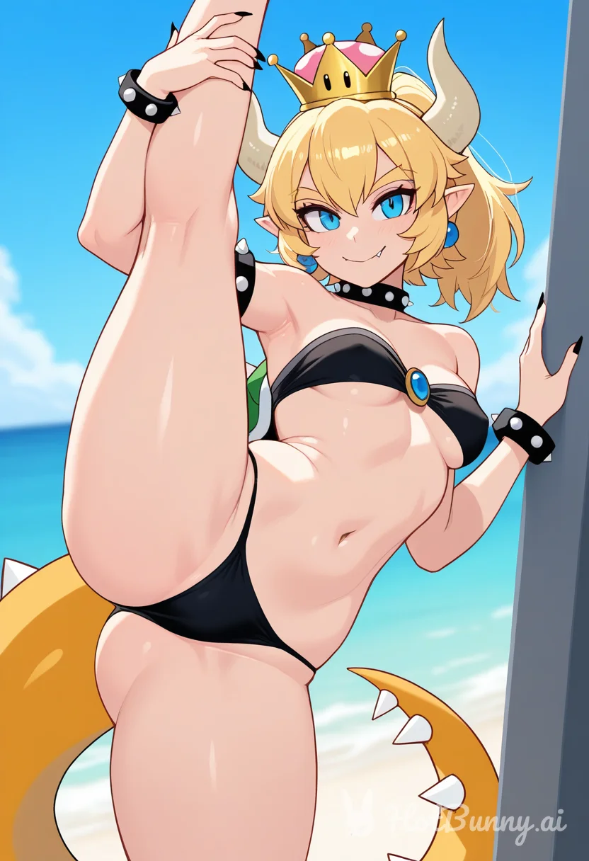 Bowsette from Mario Ai Hentai