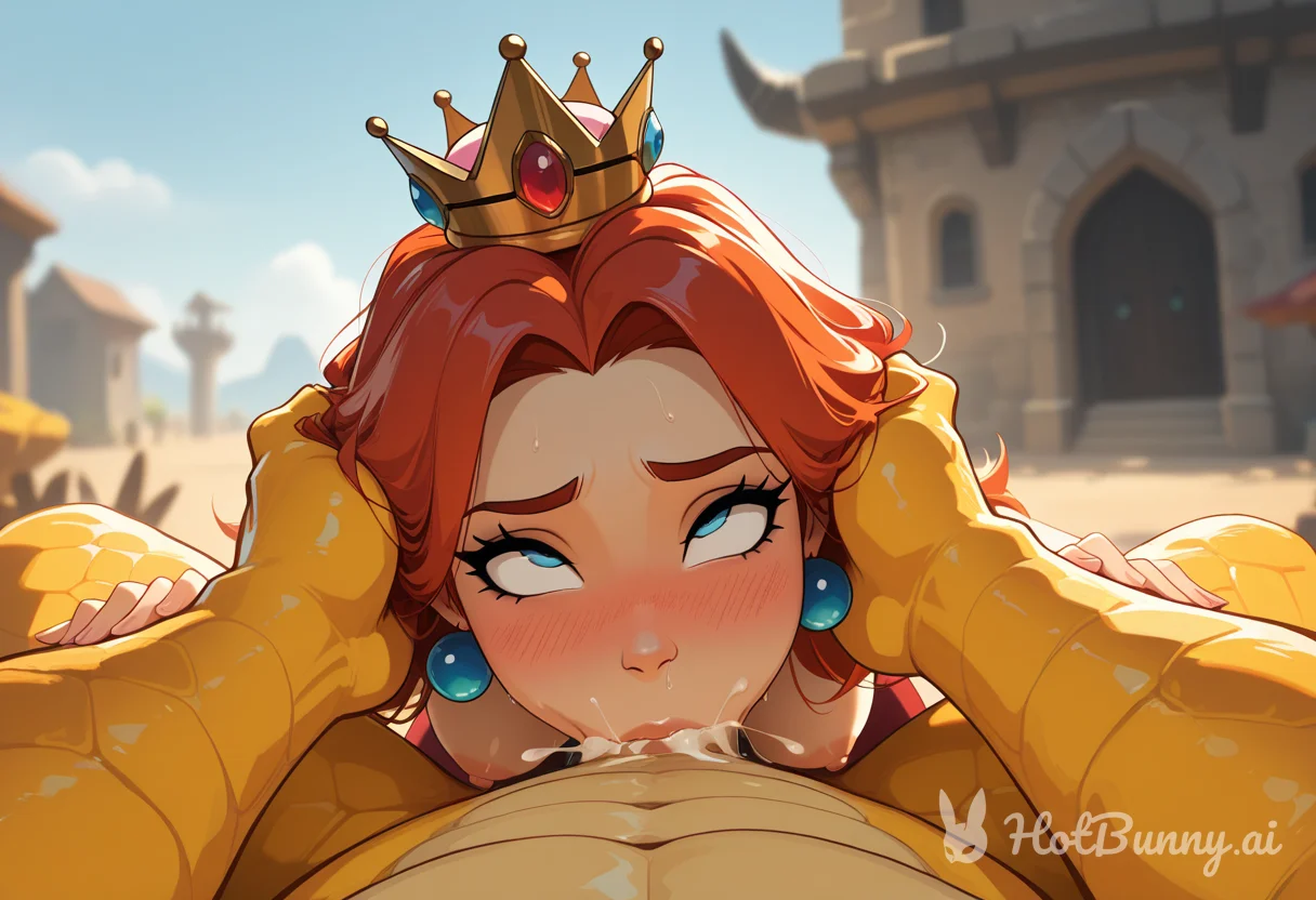 Bowser from Mario Deepthroat Ai Hentai