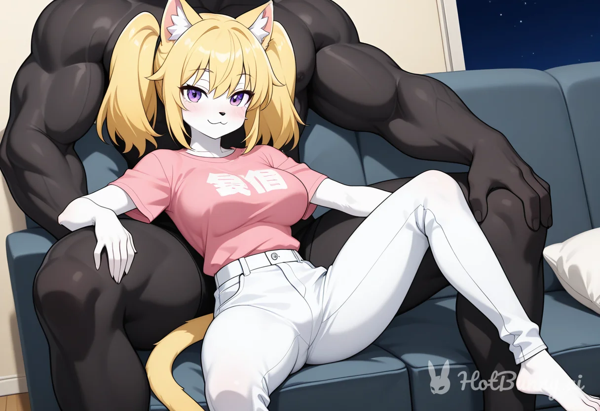Cat Girl Blonde Ai Hentai