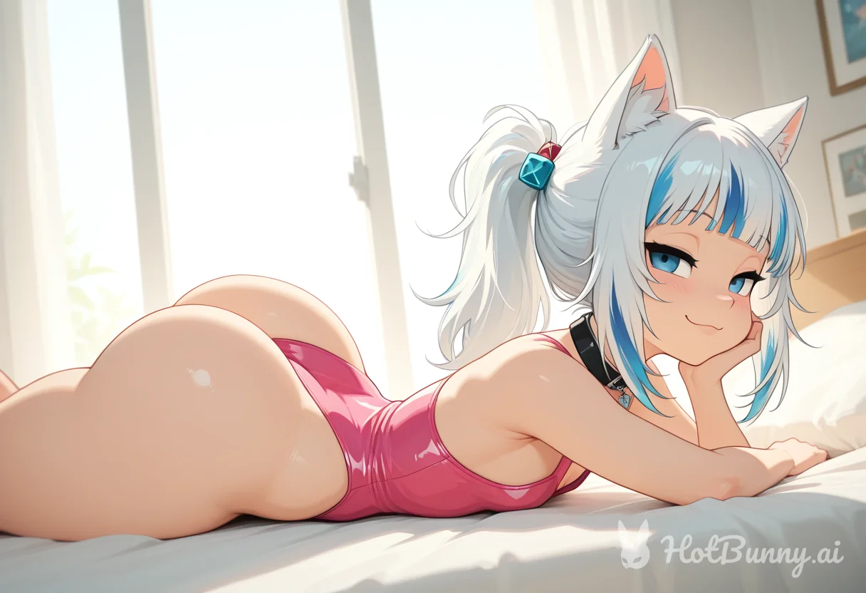 Gawr Gura Cat Girl Ai Hentai
