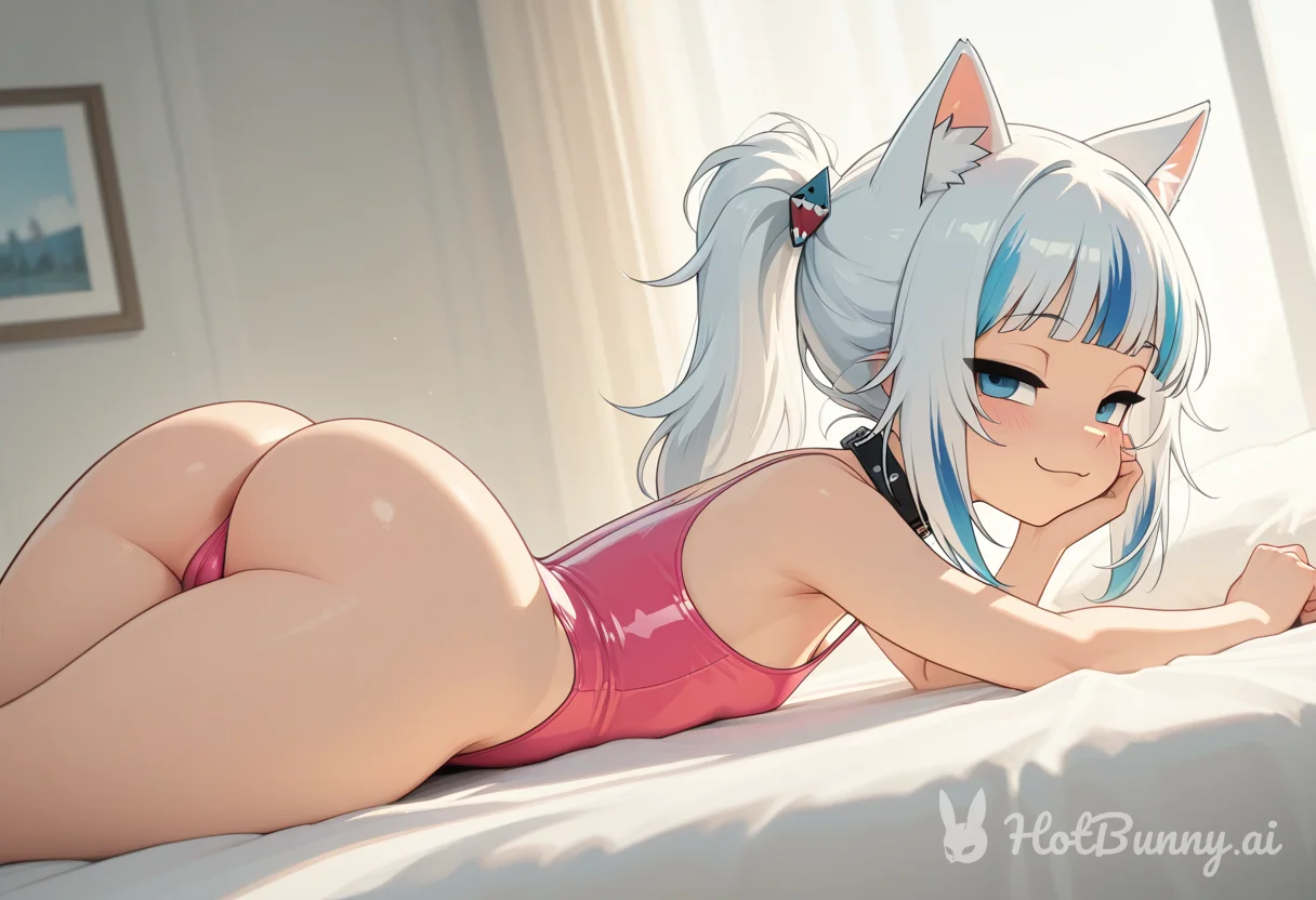 Gawr Gura Cat Girl Ai Hentai