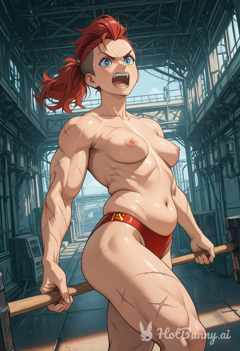 Muscle Girl Ai Hentai