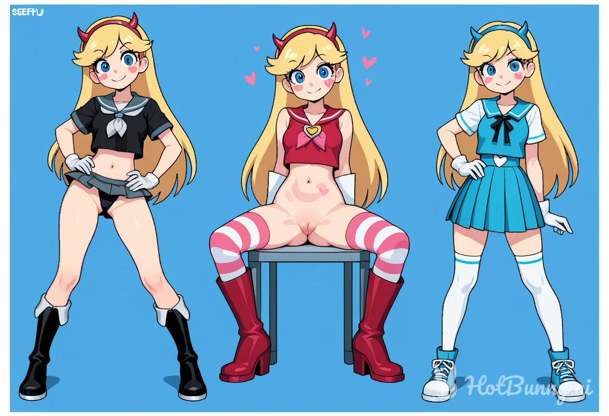 Schoolgirl Blonde Ai Hentai