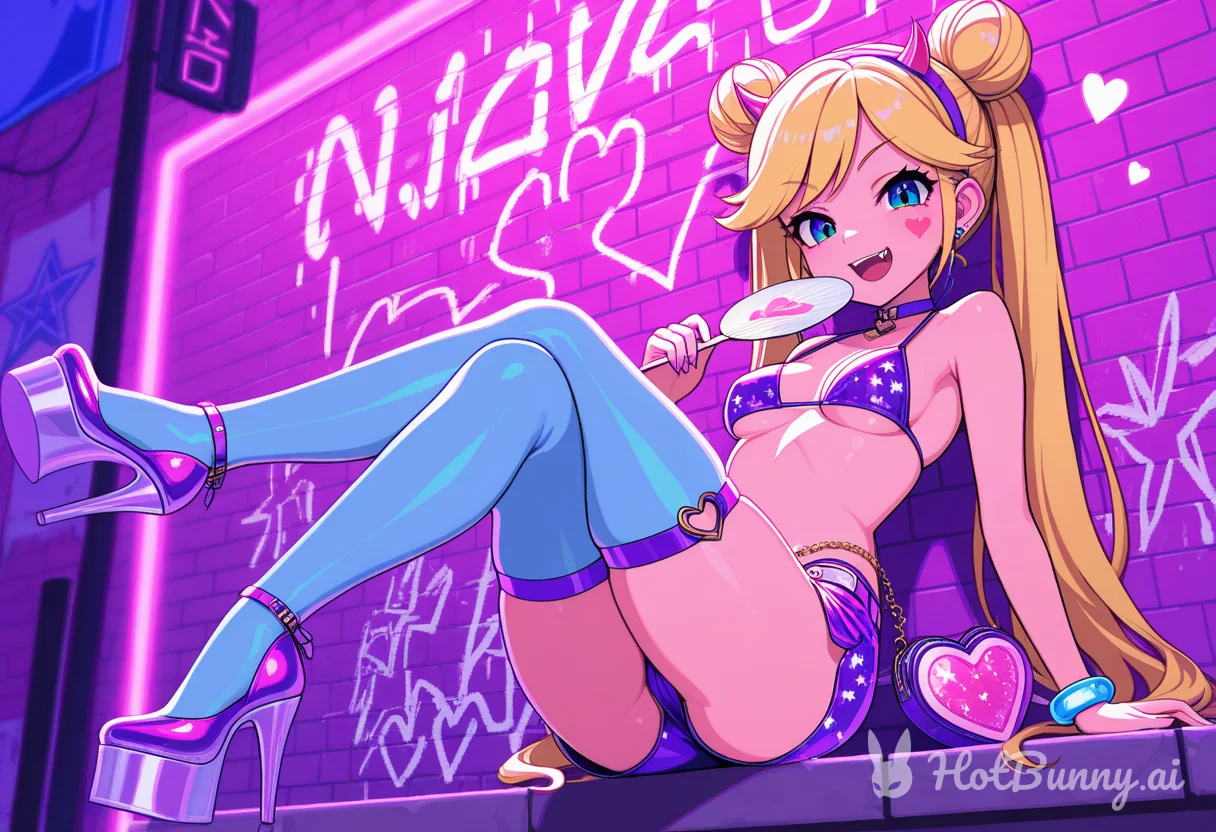 Swimsuit Blonde Ai Hentai