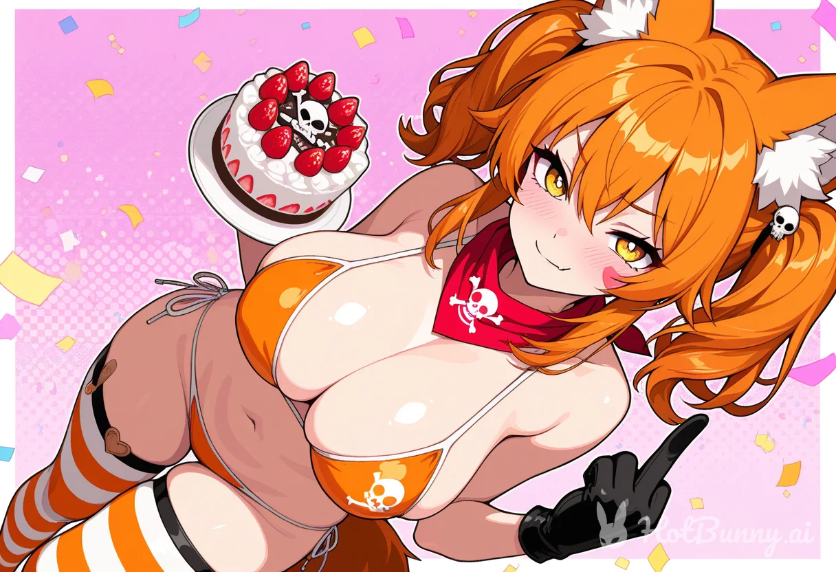 Fox Girl Swimsuit Ai Hentai