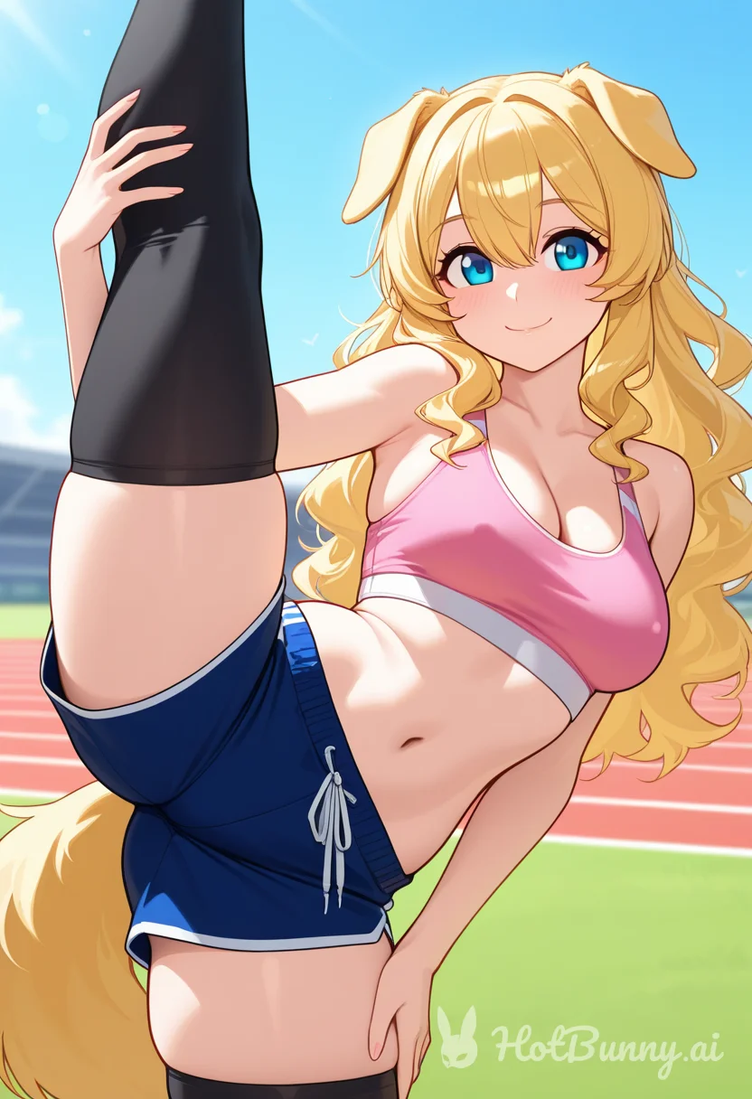 Dog Girl Blonde Ai Hentai