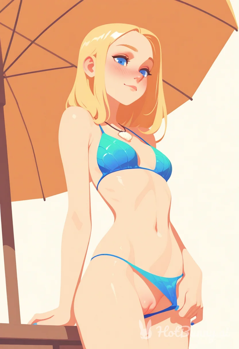 Swimsuit Blonde Ai Hentai