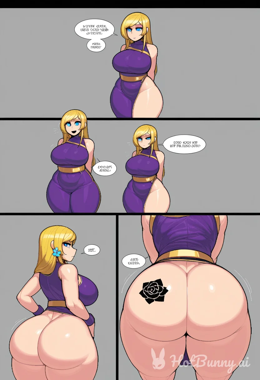 Big Ass Blonde Ai Hentai