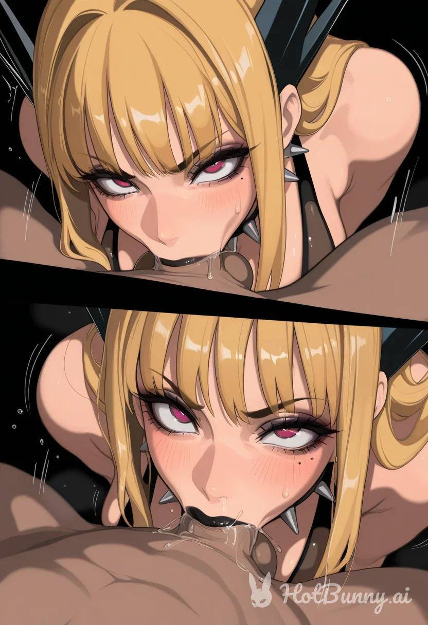 Blowjob Blonde Ai Hentai