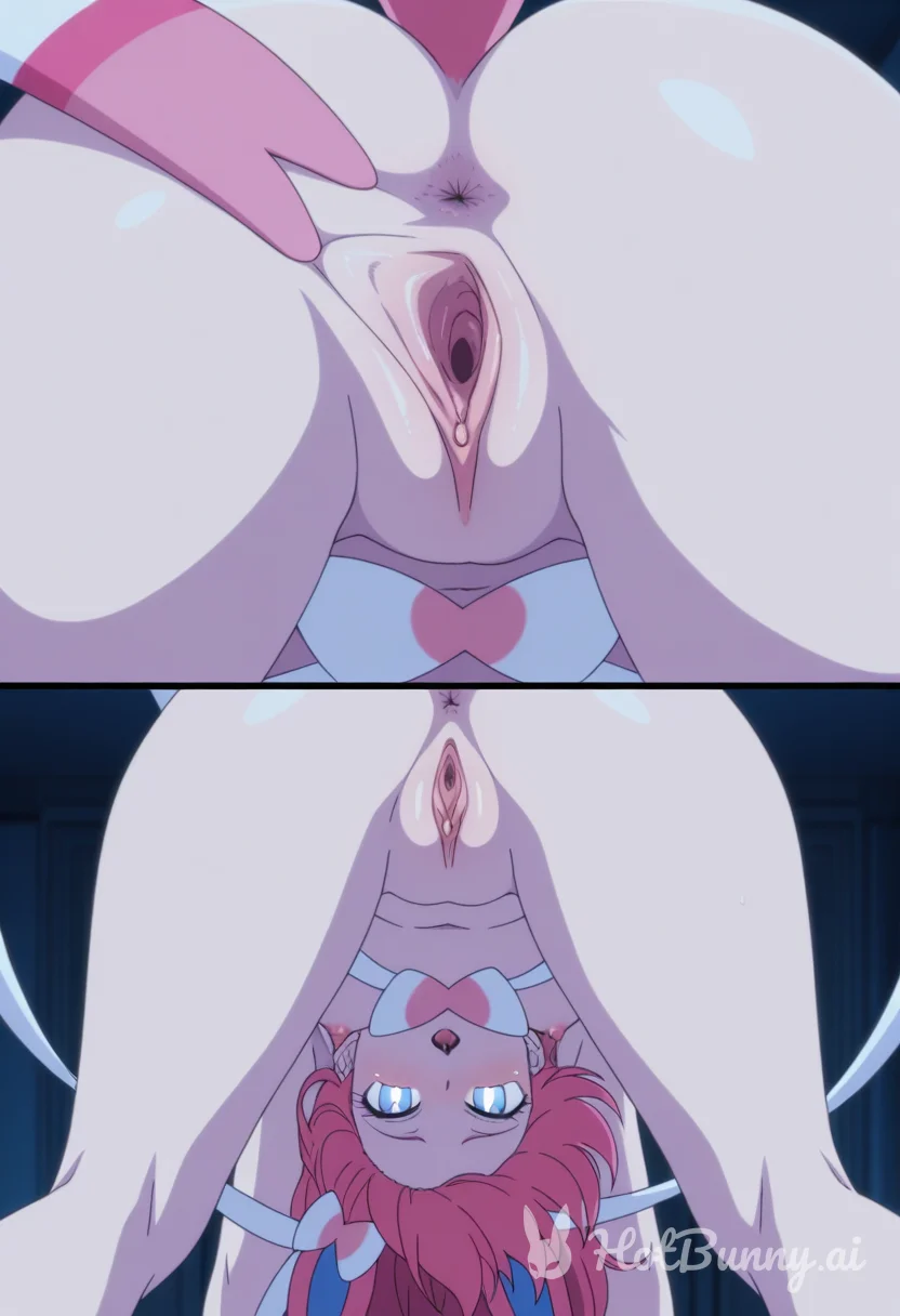 Sylveon from Pokemon Ai Hentai