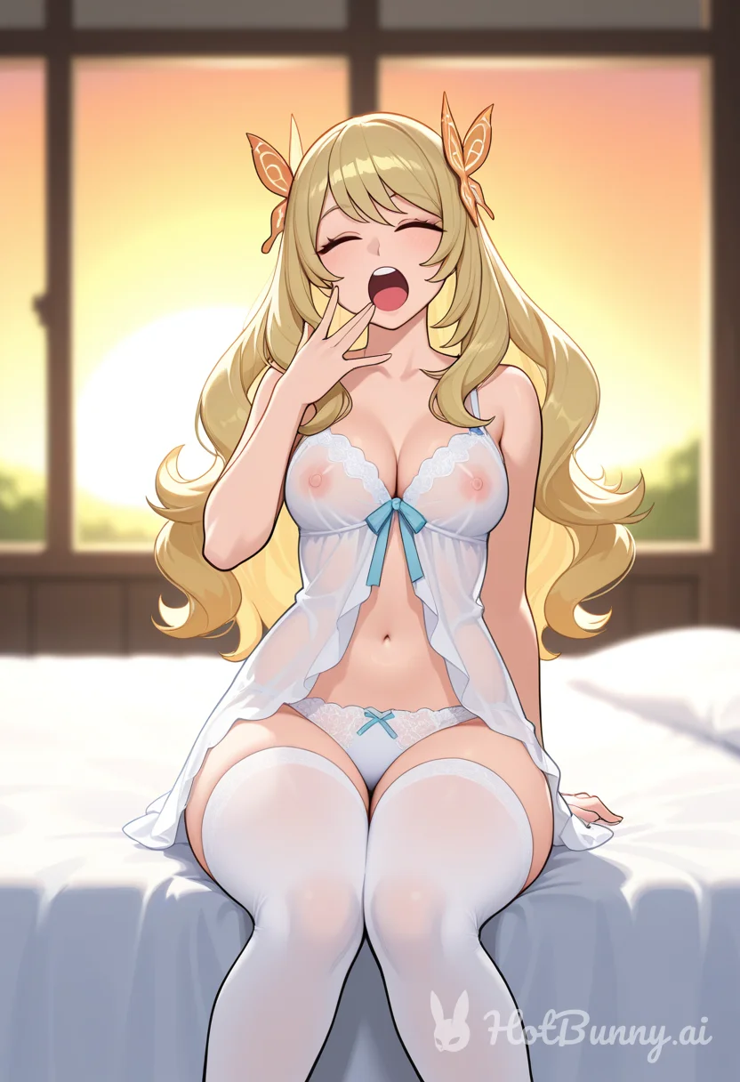 Lingerie Blonde Ai Hentai
