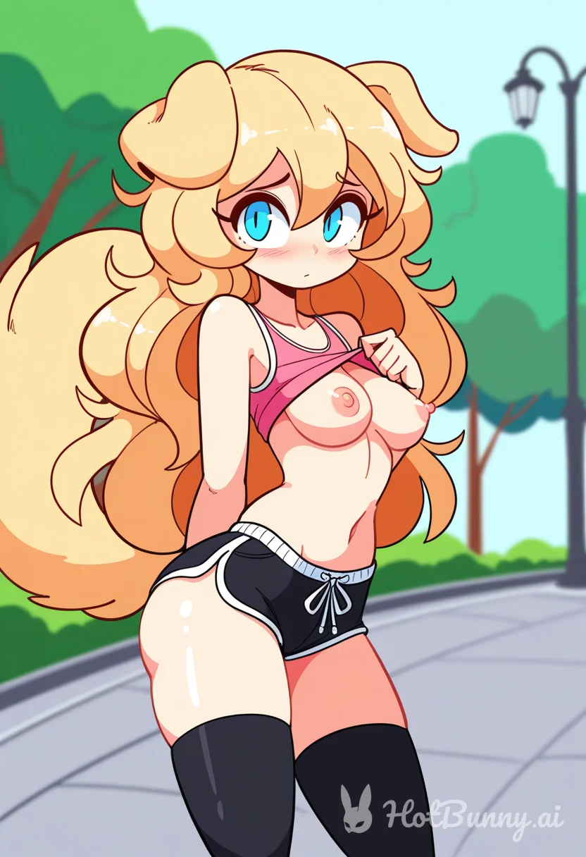 Dog Girl Blonde Ai Hentai