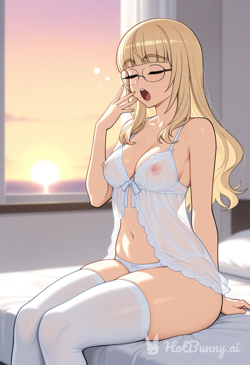 Lingerie Blonde Ai Hentai