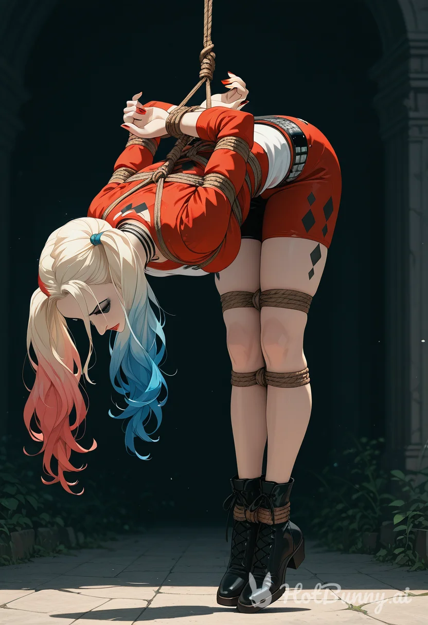 Bondage Blonde Ai Hentai