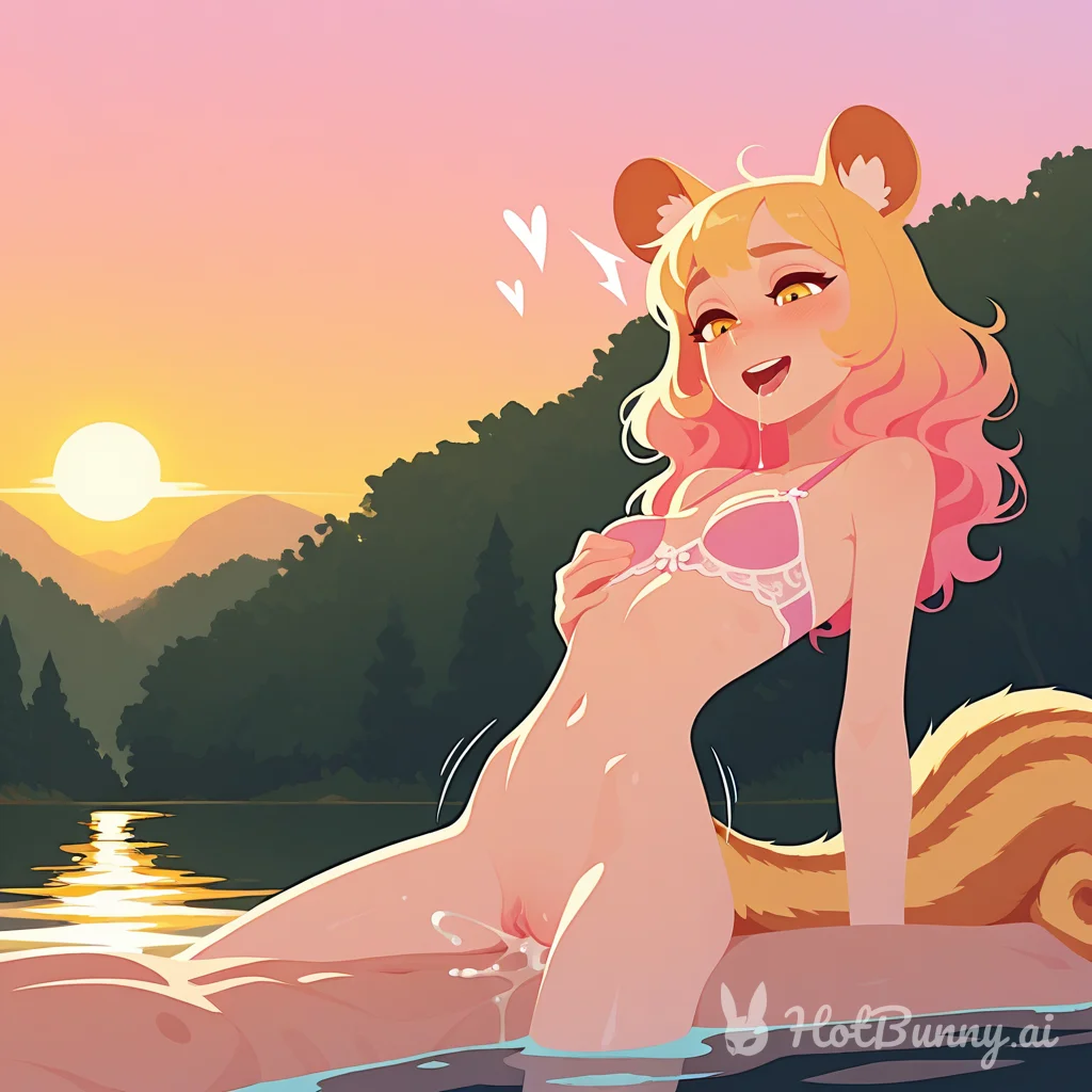 Creampie Blonde Lingerie Ai Hentai