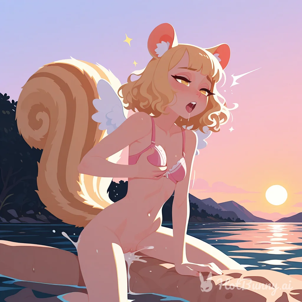 Creampie Blonde Lingerie Ai Hentai