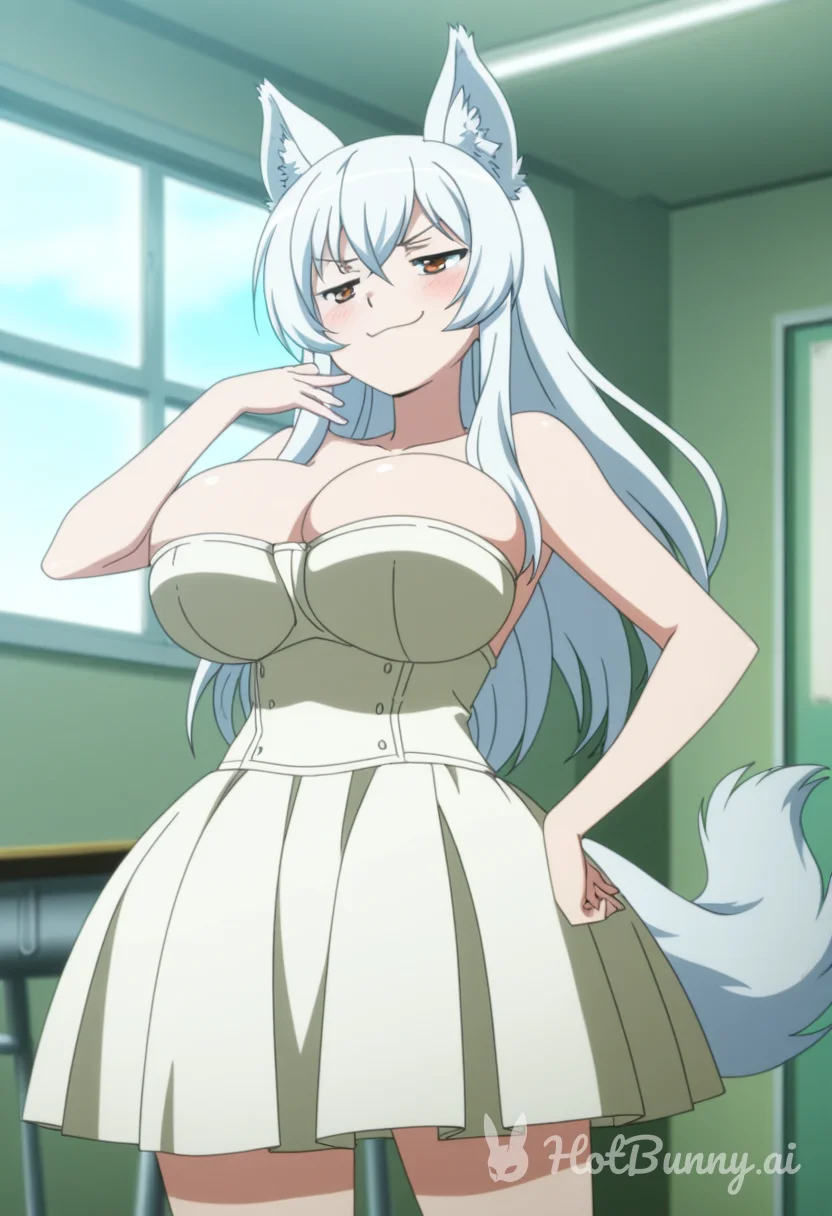 Wolf Girl Huge Tits Ai Hentai