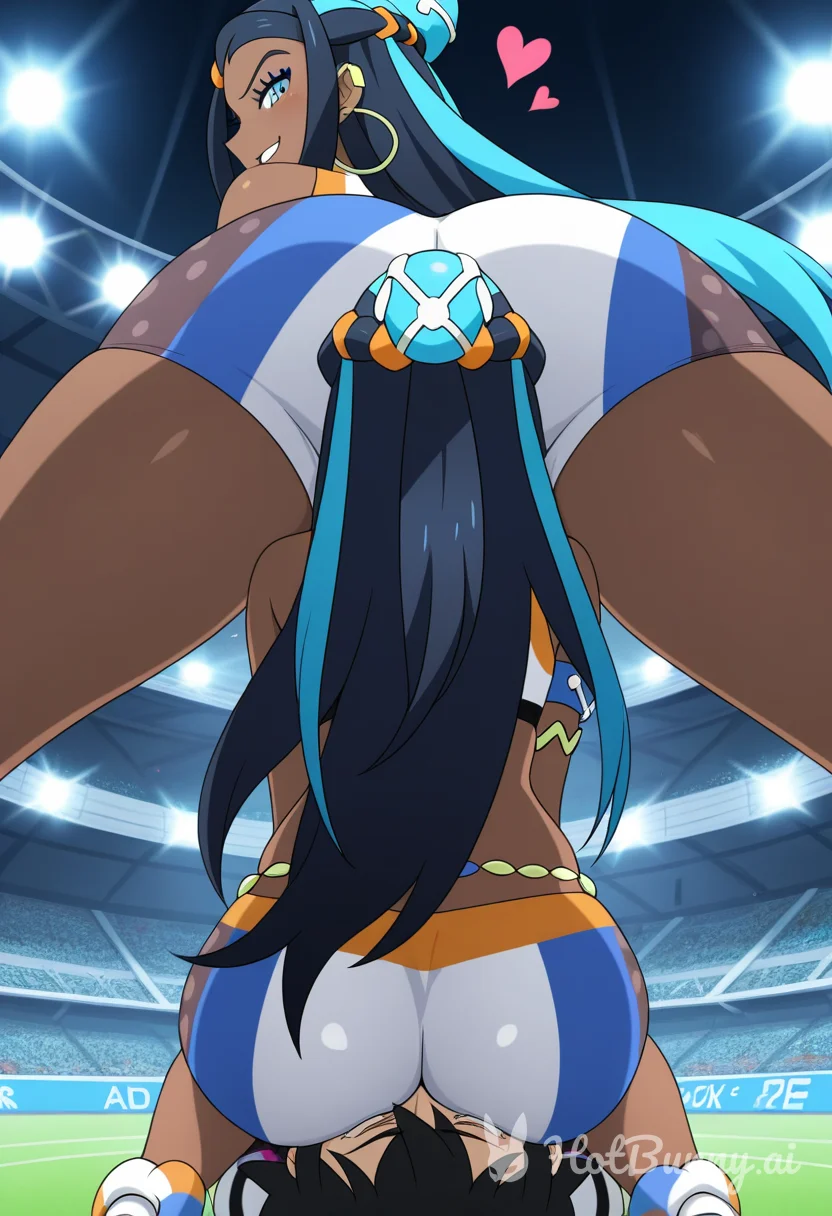 Nessa from Pokemon Ai Hentai