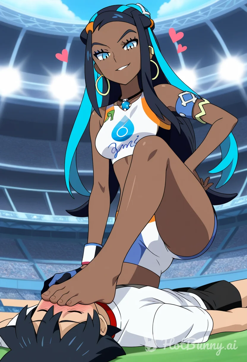 Nessa from Pokemon Ai Hentai