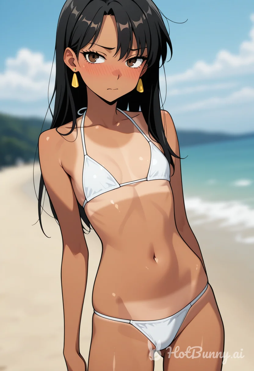 Nana at showing off her new bikini 