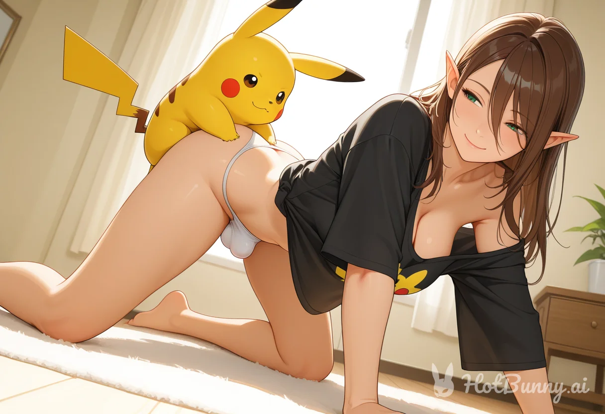 Futa and Pikachu