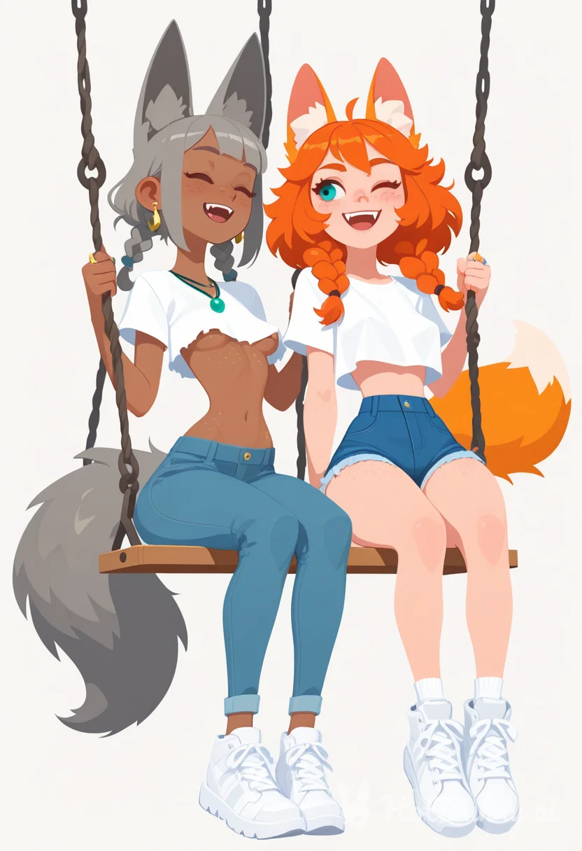Fox Girl Ebony Ai Hentai
