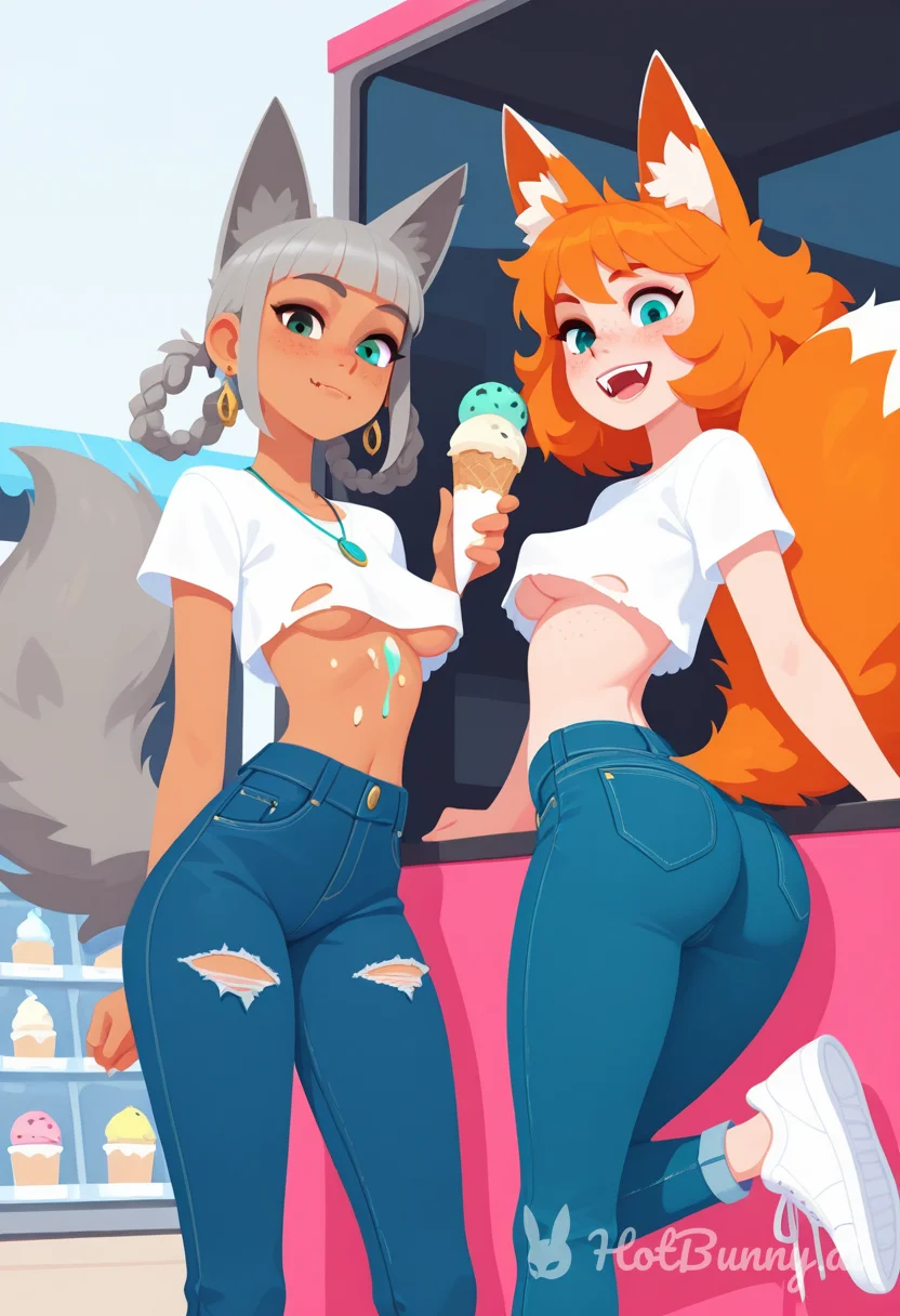 Fox Girl Ebony Ai Hentai