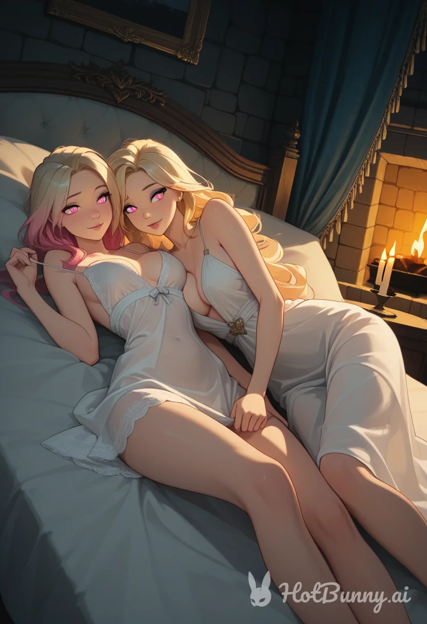 Blonde Lingerie Ai Hentai