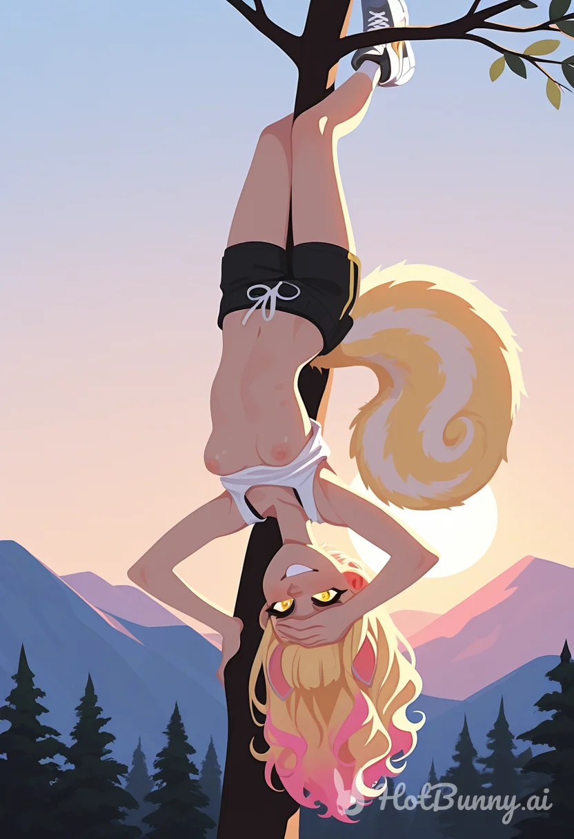 Fox Girl Blonde Ai Hentai