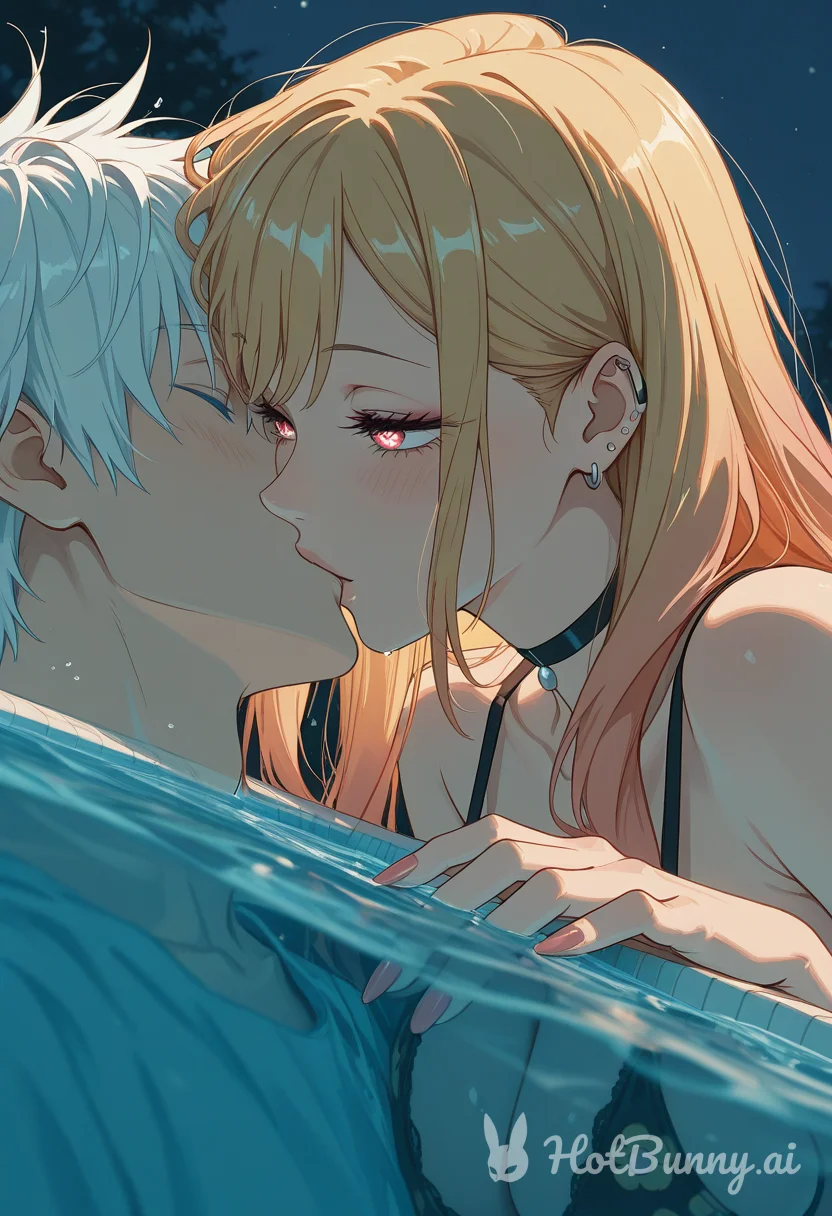 Swimsuit Blonde Ai Hentai
