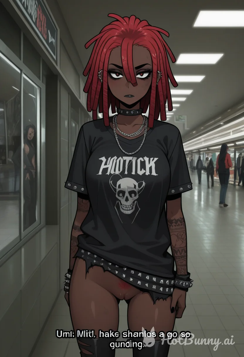 Ebony Goth Ai Hentai