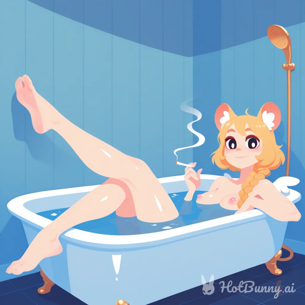 Bath Blonde Ai Hentai