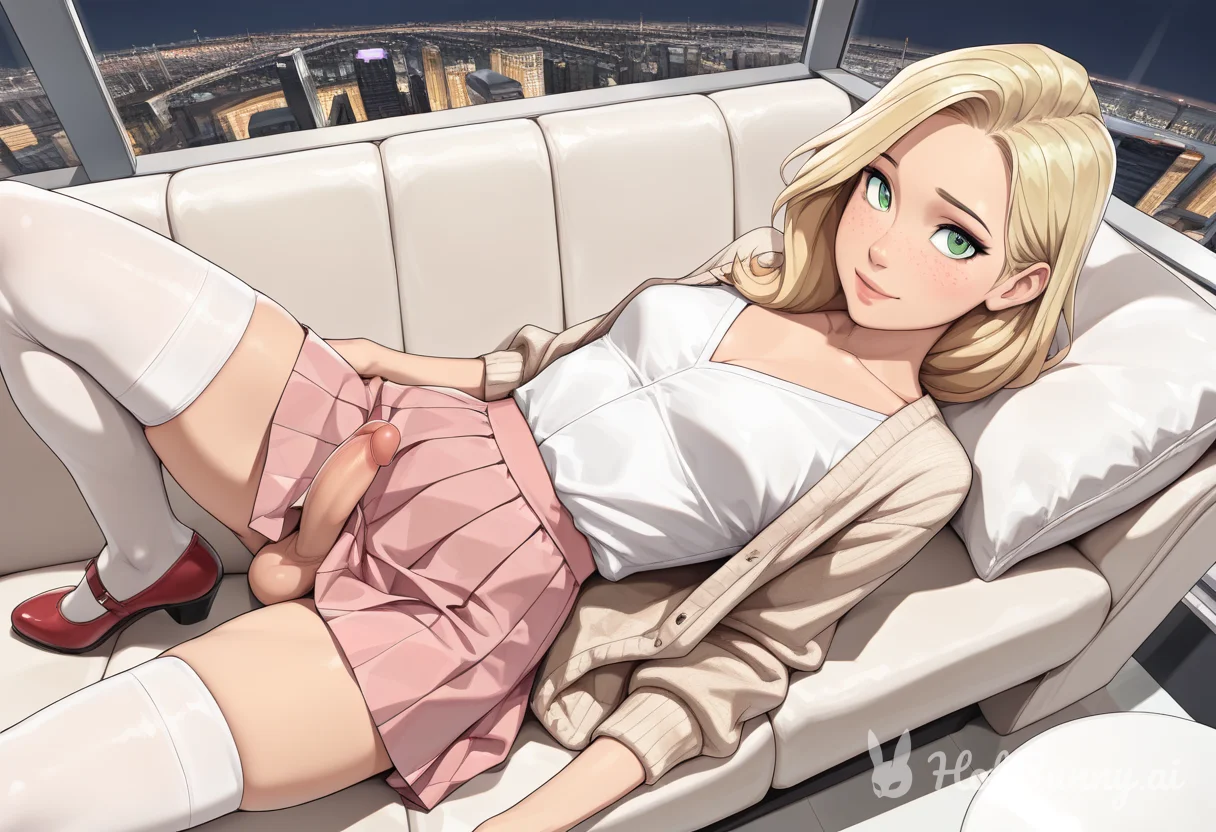 Futanari Blonde Ai Hentai