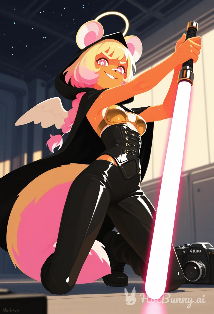 Furry Blonde Lingerie Ai Hentai
